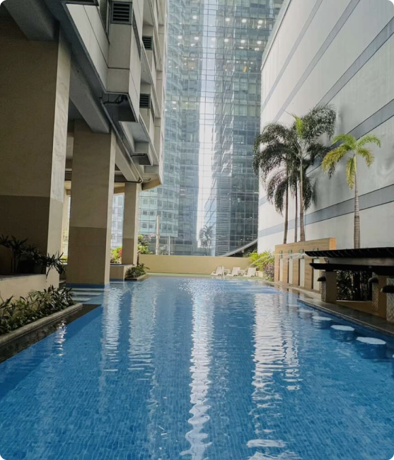 Outdoor Pool at The Exchange Regency