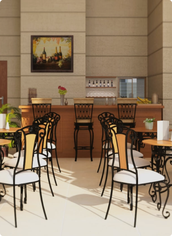 Restaurant and Dining Area at La Nobleza Terrazas