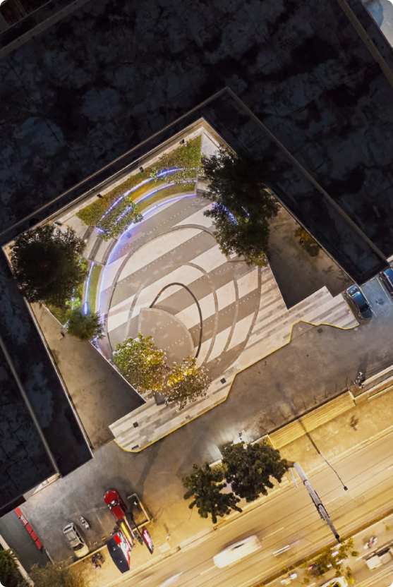 Ampitheater at The Garden Walk